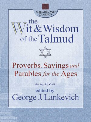cover image of The Wit & Wisdom of the Talmud